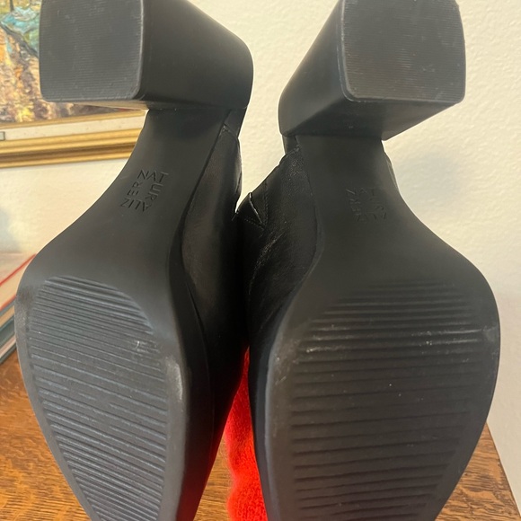 Black Heeled Mules - Picture 7 of 9